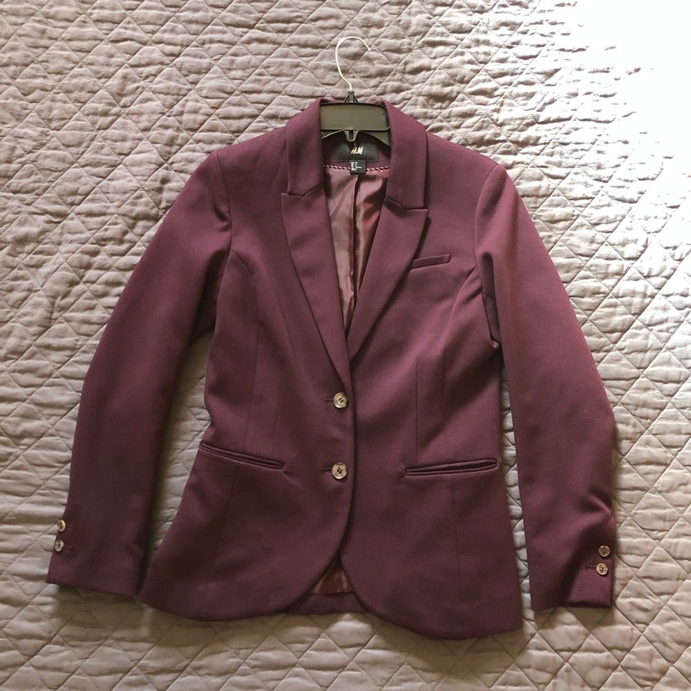 H&M Purple Blazer